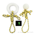 مضغ TPU Rope Pet Dog Toy